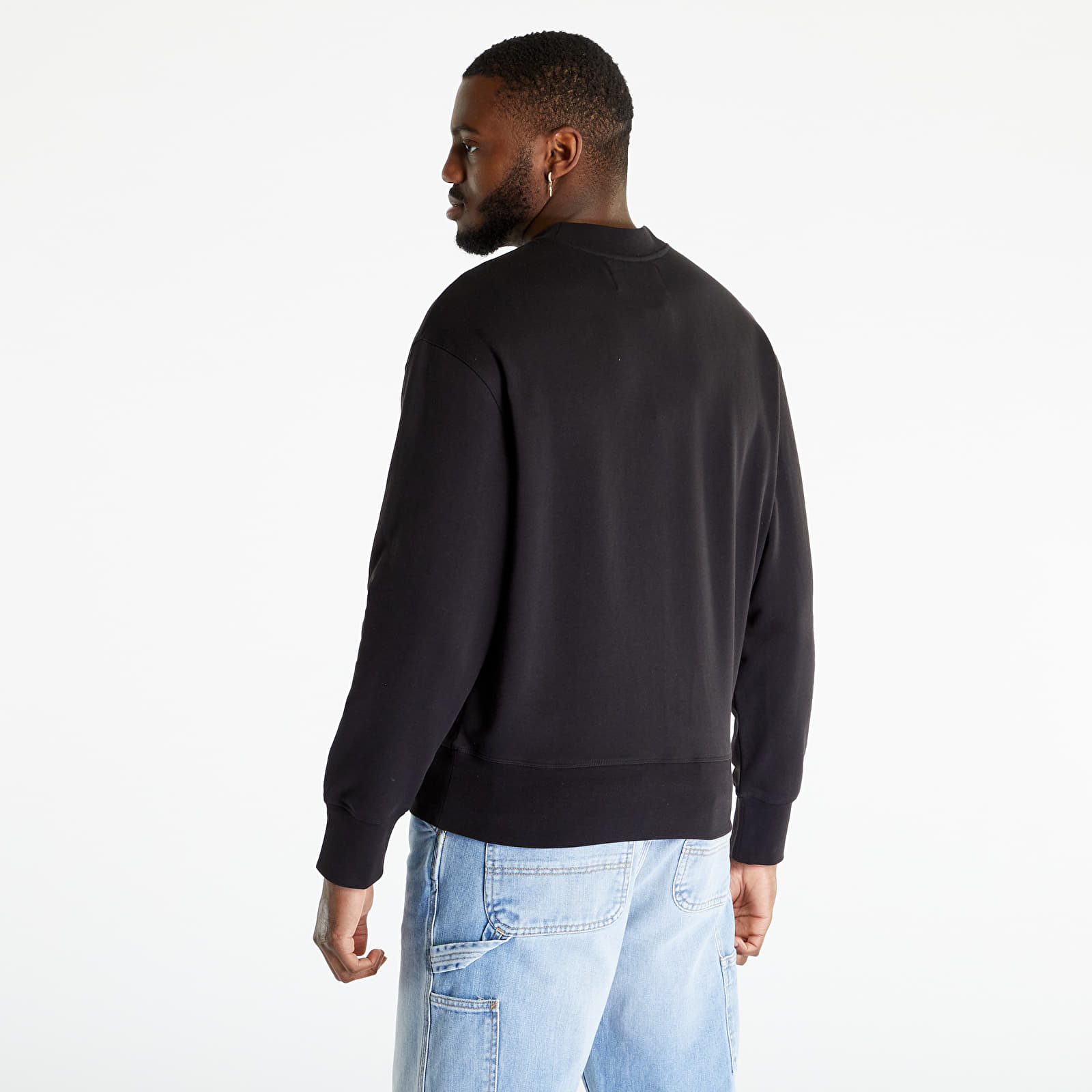Hoodies and sweatshirts Calvin Klein Jeans Motion Blur Photopri Sweatshirt  Black | Footshop