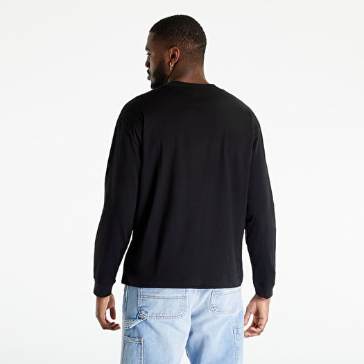Transparent black top long sleeve shirt