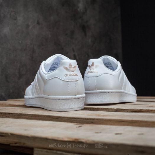 Superstar metal toe Blanche enfant on sale