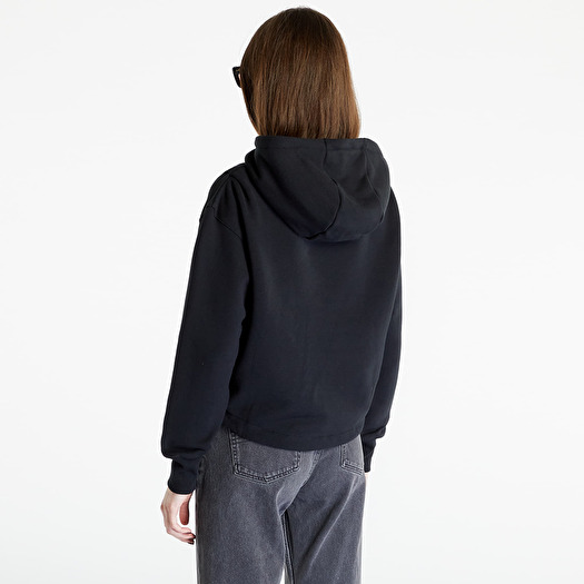 Nike modern black hoodie top