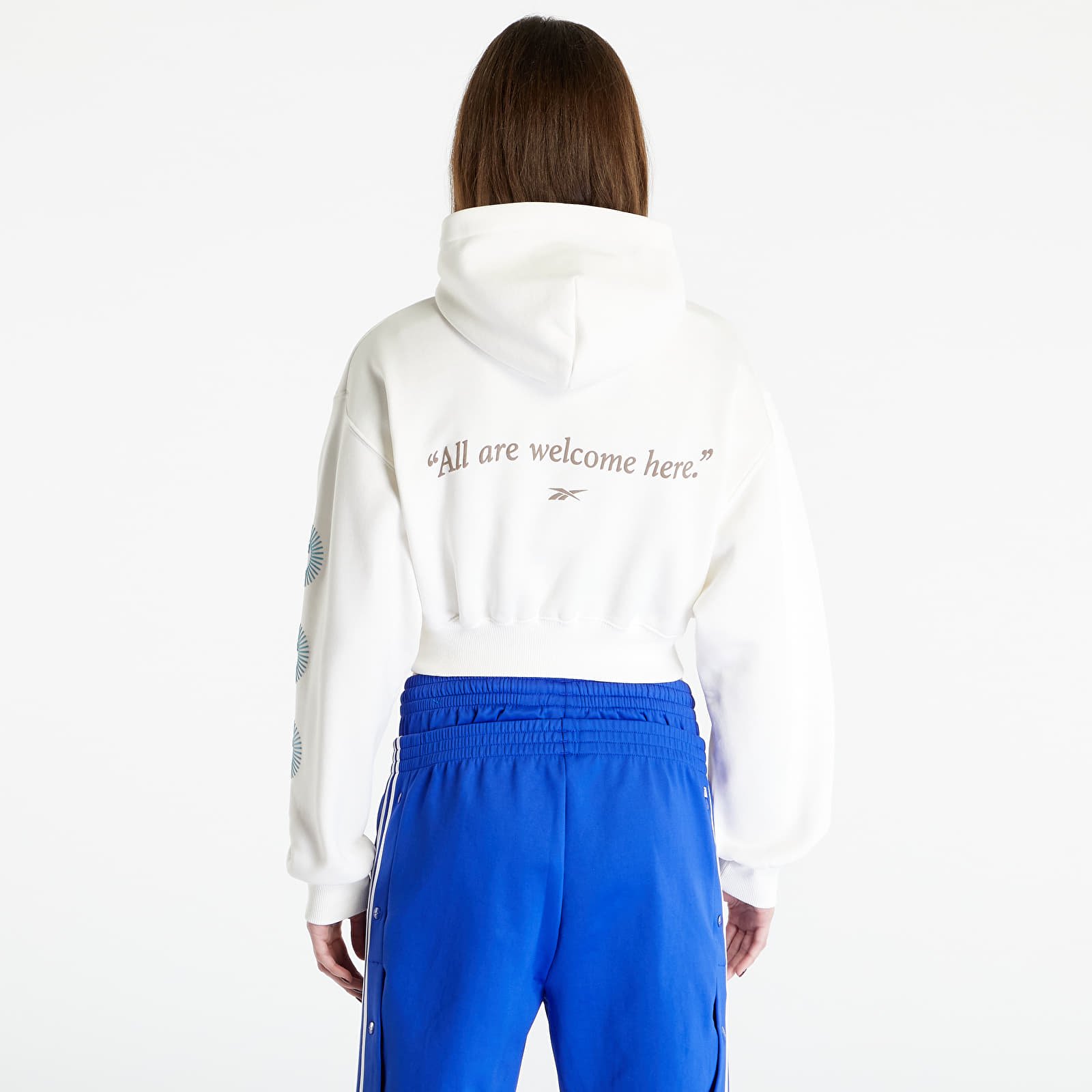 Kapucnis pulóverek és pulcsik Reebok Good Vibes Hoodie Chalk