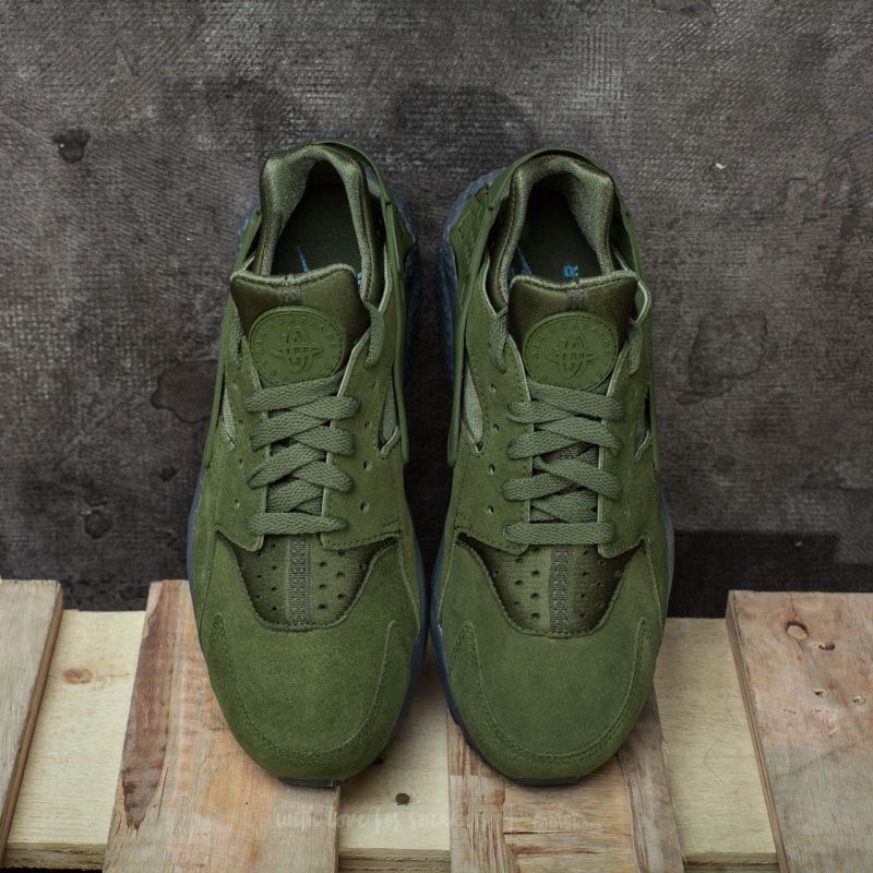 Nike Air Huarache Run SE Legion Green/ Legion Green | Footshop display picture 1