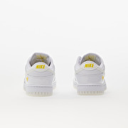 womens dunk low white yellow