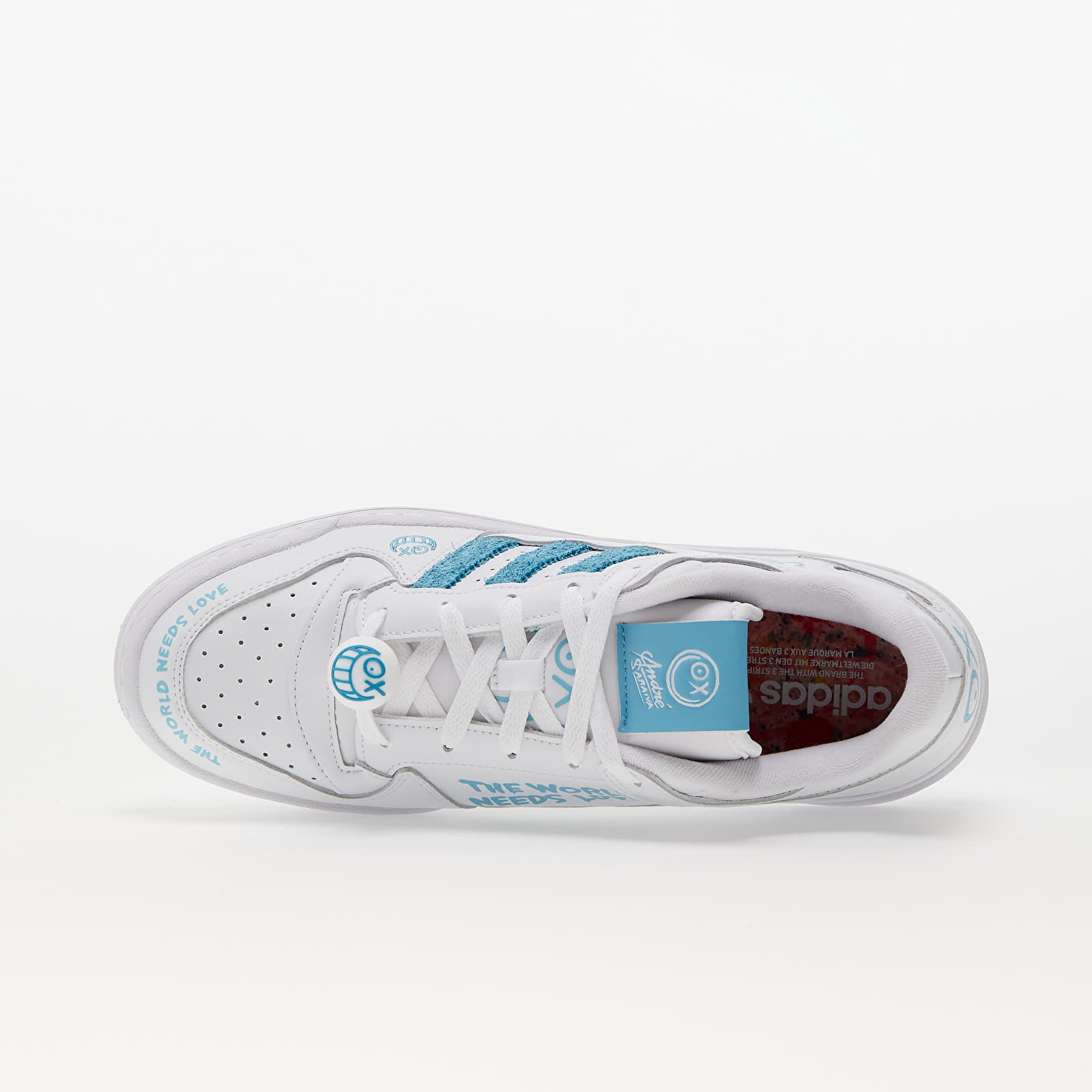 Chaussures et baskets homme adidas x André Saraiva Forum Low Cl Ftw White/ Ftw White/ Ftw White