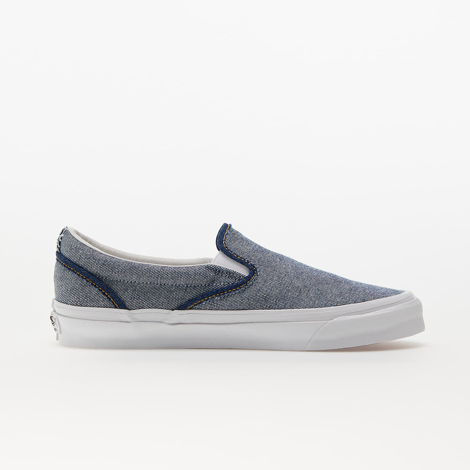 Pánské tenisky a boty Vans Vault OG Classic Slip-On LX Denim Indigo