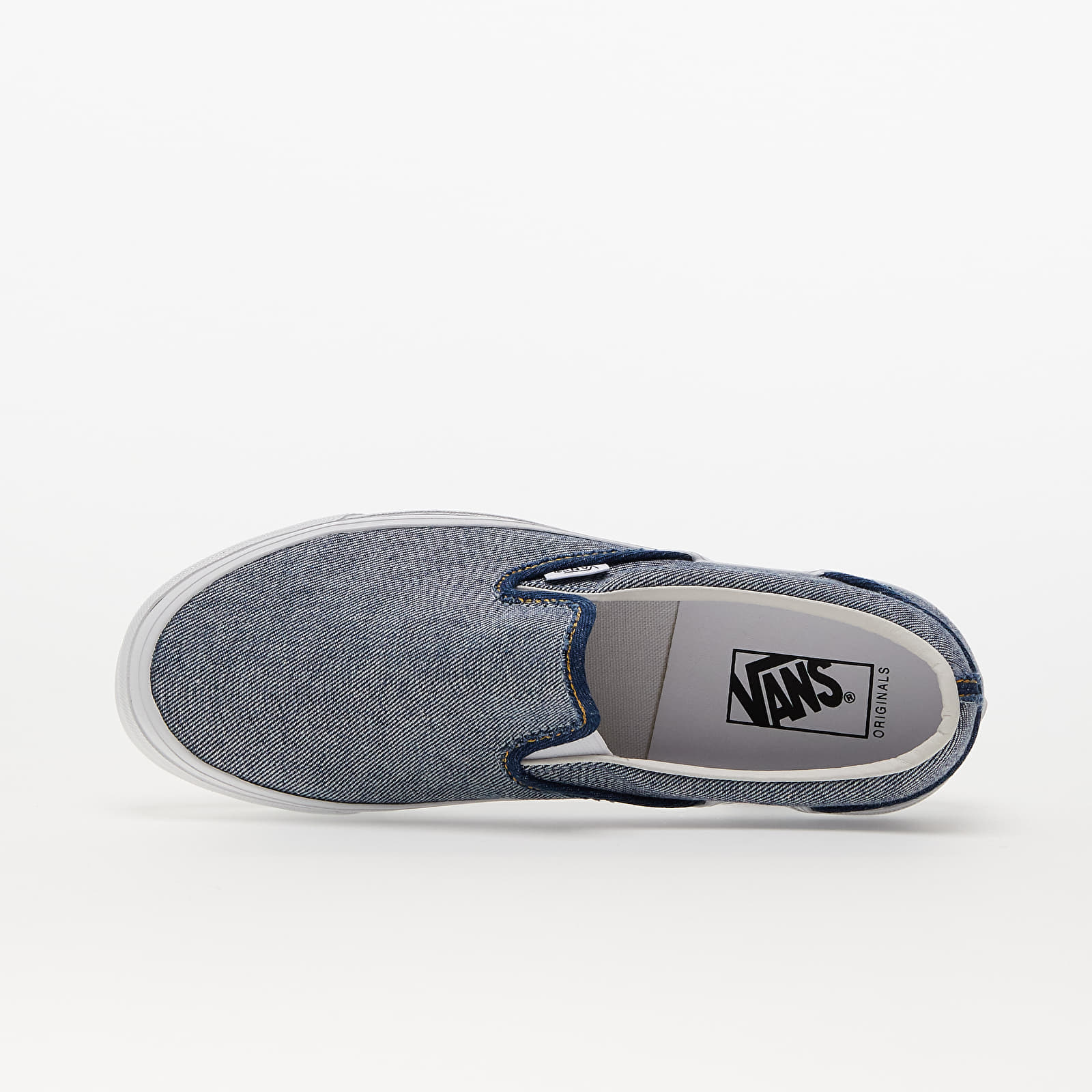 Pánské tenisky a boty Vans Vault OG Classic Slip-On LX Denim Indigo