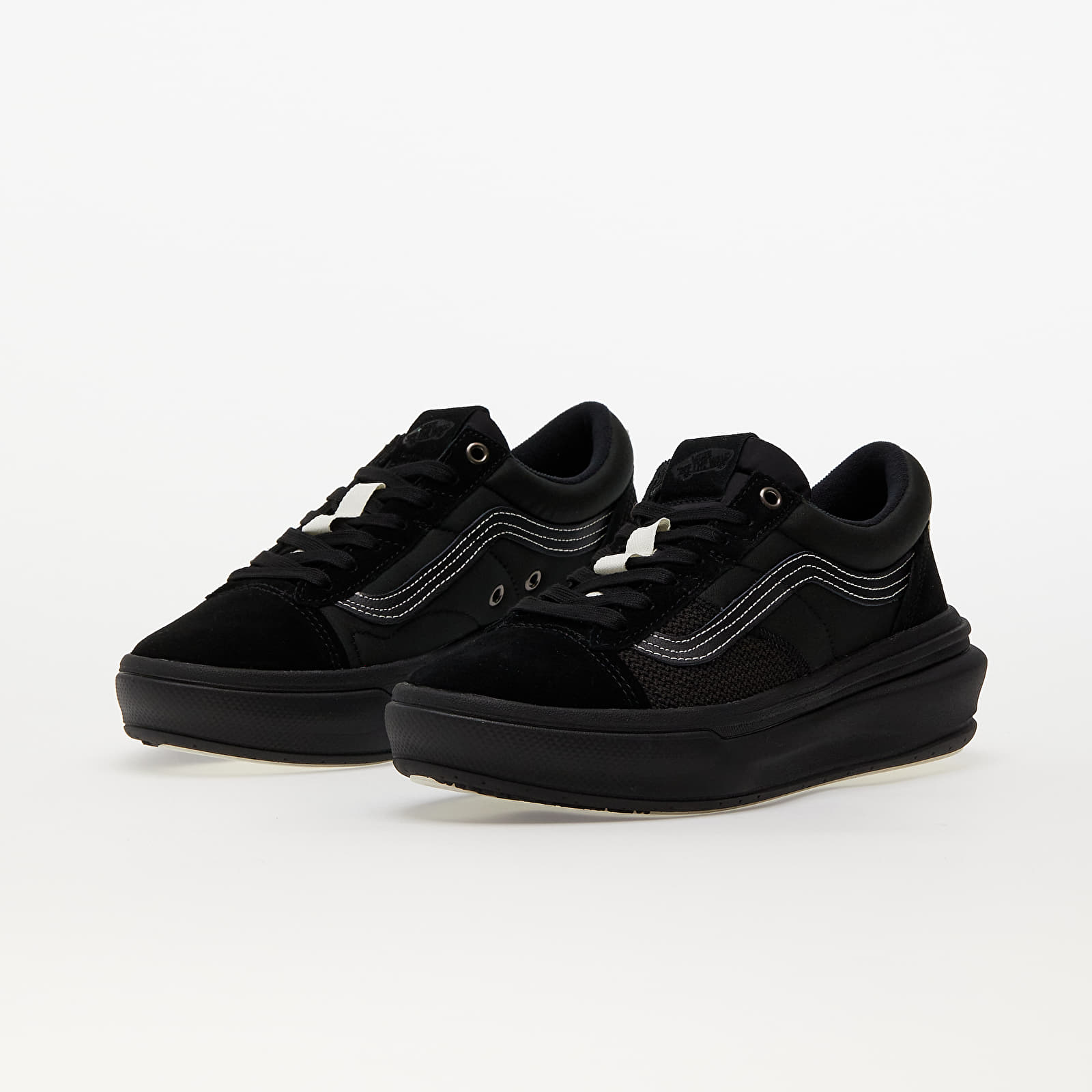 Pánske tenisky a topánky Vans Old Skool Overt Plus ComfyCush Lux Black/ Black