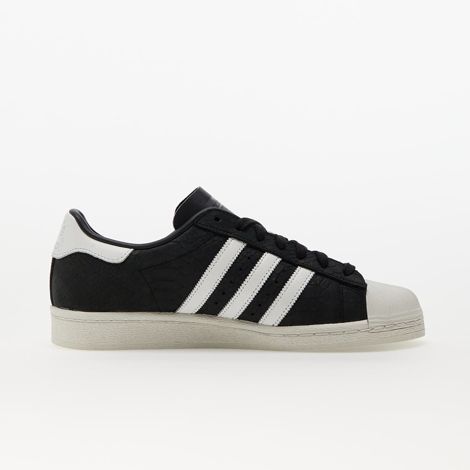 Originals  superstar suede trainers in black & white  shell toe store