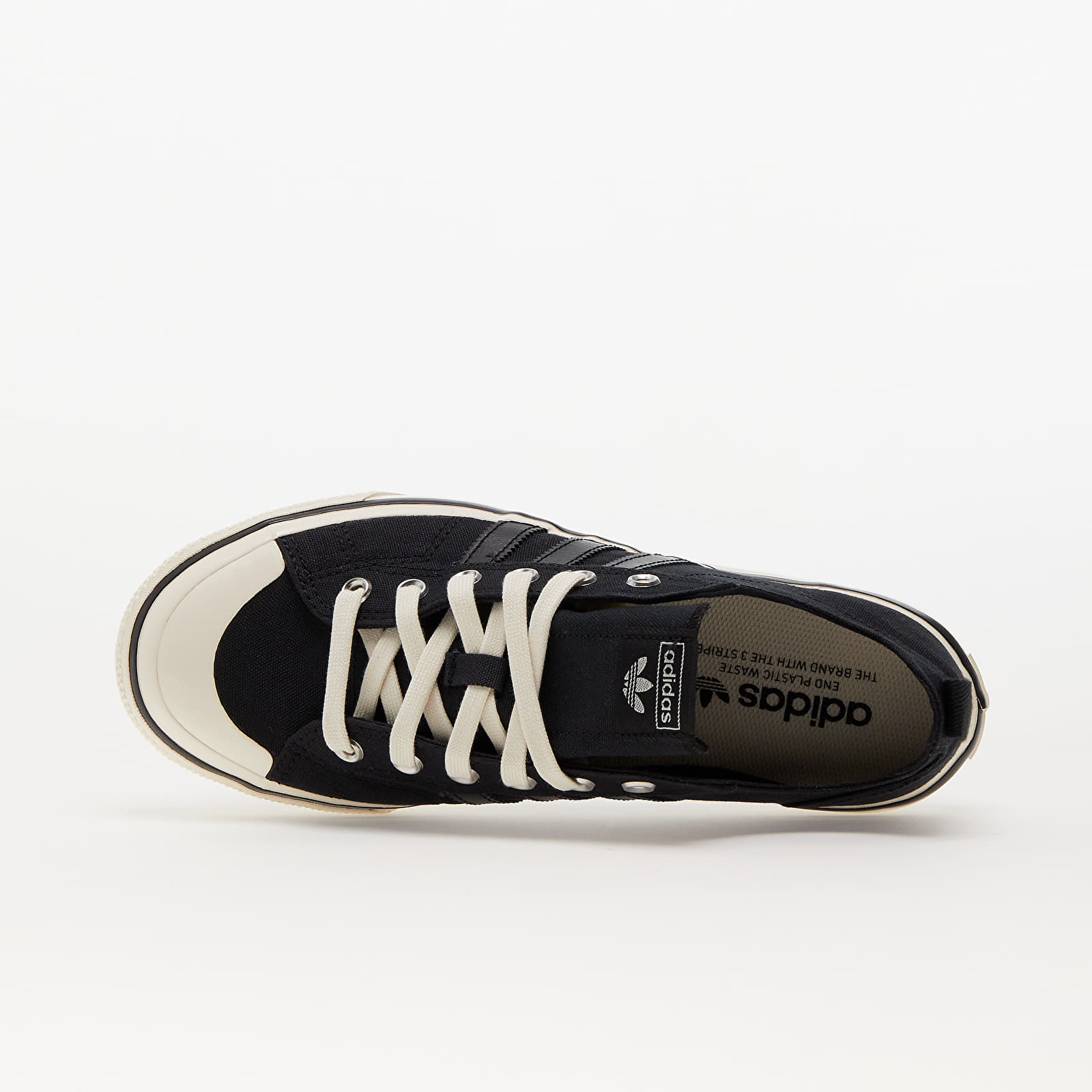 Scarpe uomo adidas Nizza RF 74 Core Black/ Core White/ Gum3