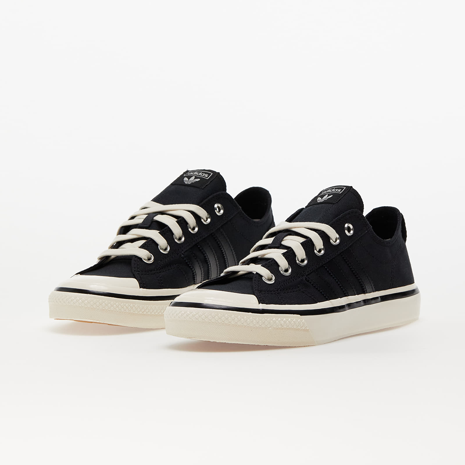 Scarpe uomo adidas Nizza RF 74 Core Black/ Core White/ Gum3