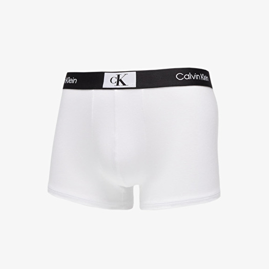 Boxer shorts Calvin Klein ´96 Cotton Stretch Trunks 3-Pack Black/ White/  Grey Heather | Footshop