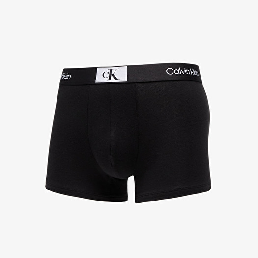 Boxer shorts Calvin Klein ´96 Cotton Stretch Trunks 3-Pack Black/ White/  Grey Heather