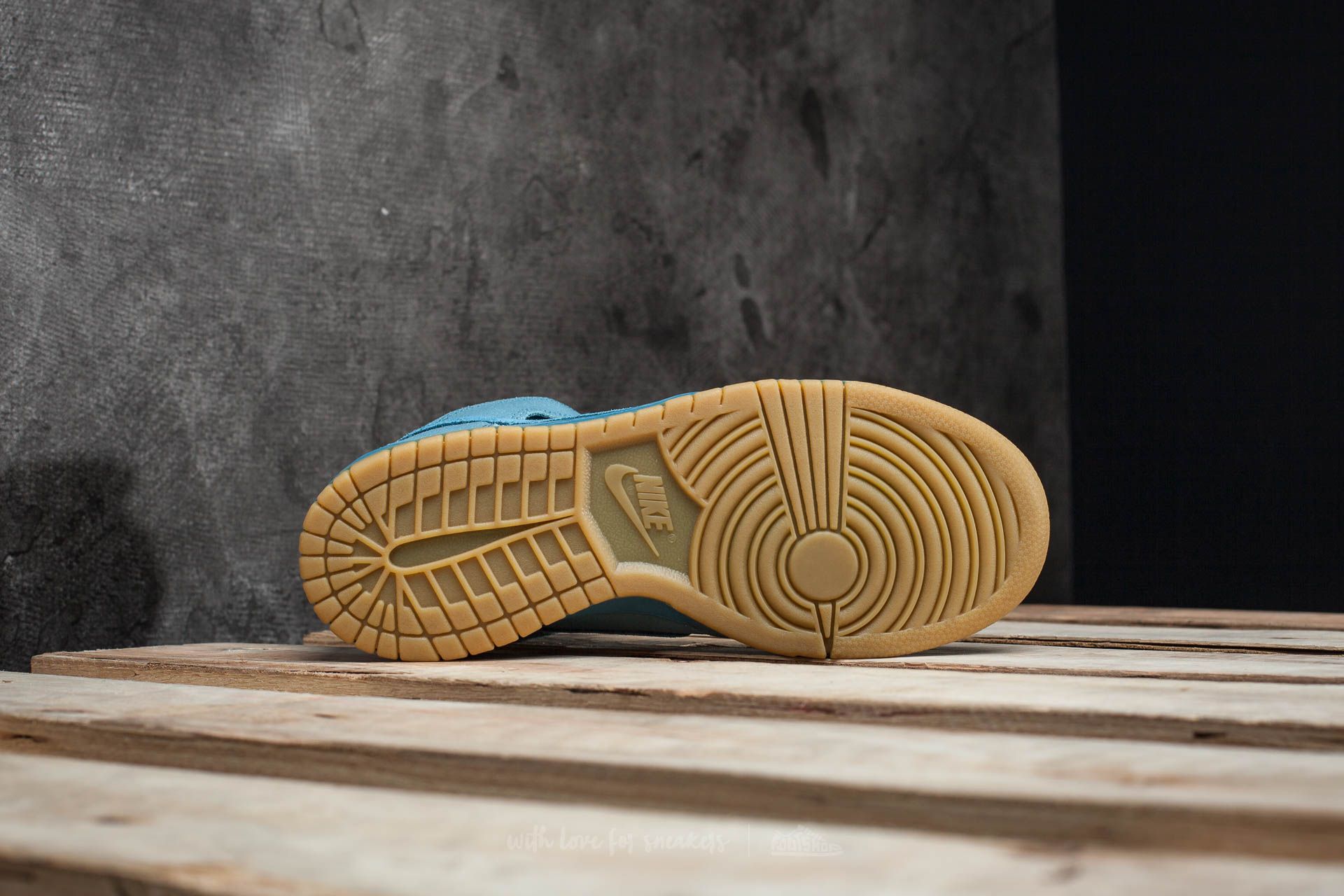 Women's shoes Nike W Dunk Hi Premium Smokey Blue/ Smokey Blue