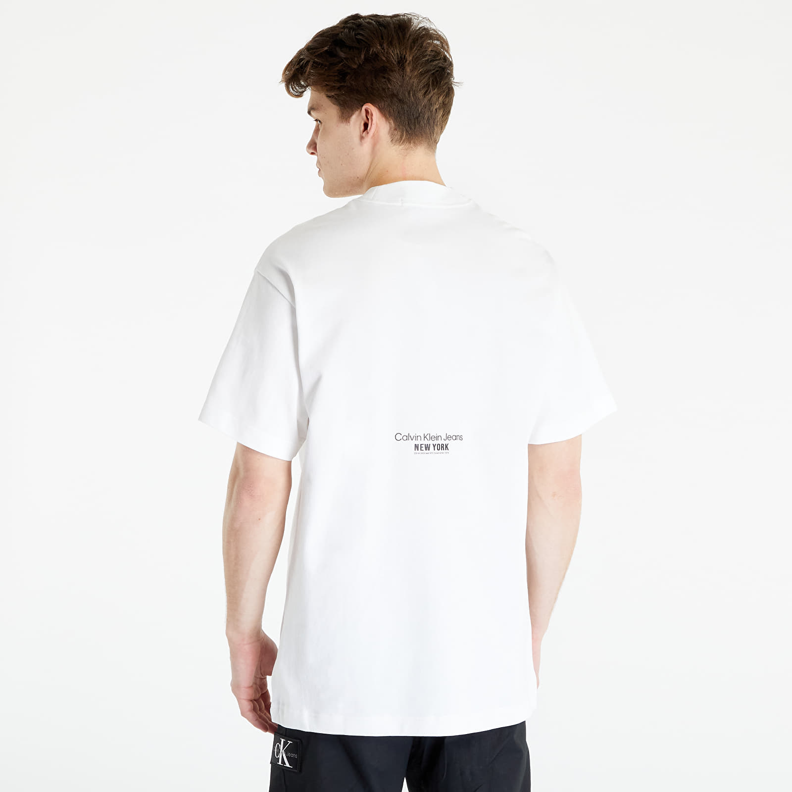 Tričká Calvin Klein Jeans Motion Floral Graphic S/S T-Shirt White