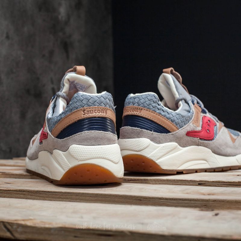 Saucony Grid 9000 Grey | Footshop