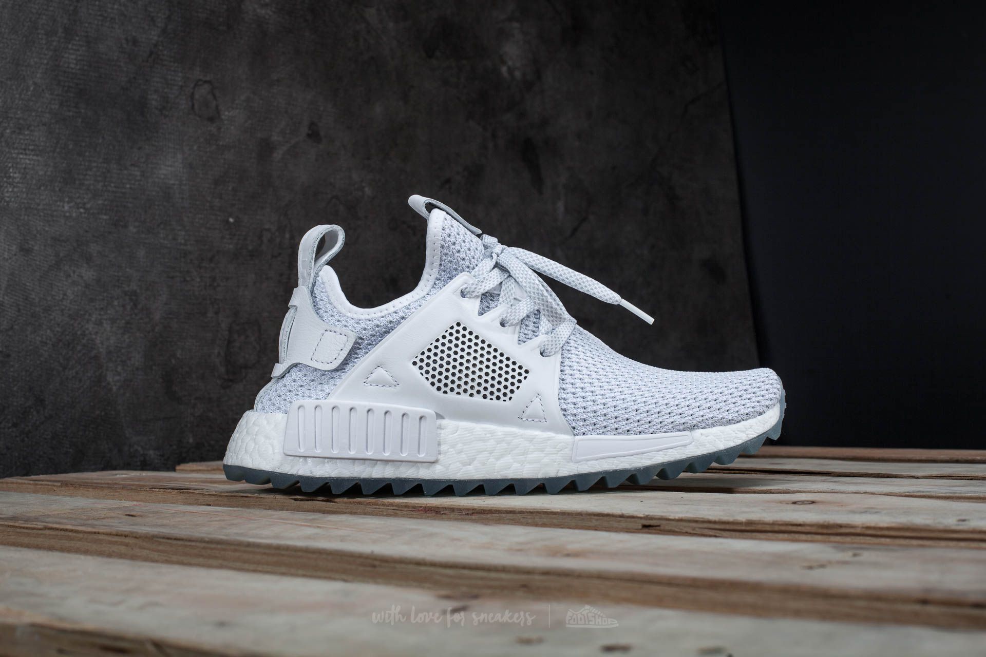 Men's shoes adidas Consortium NMD_XR1 TR x The Titolo Ftw White/ Ftw White-Ice Blue