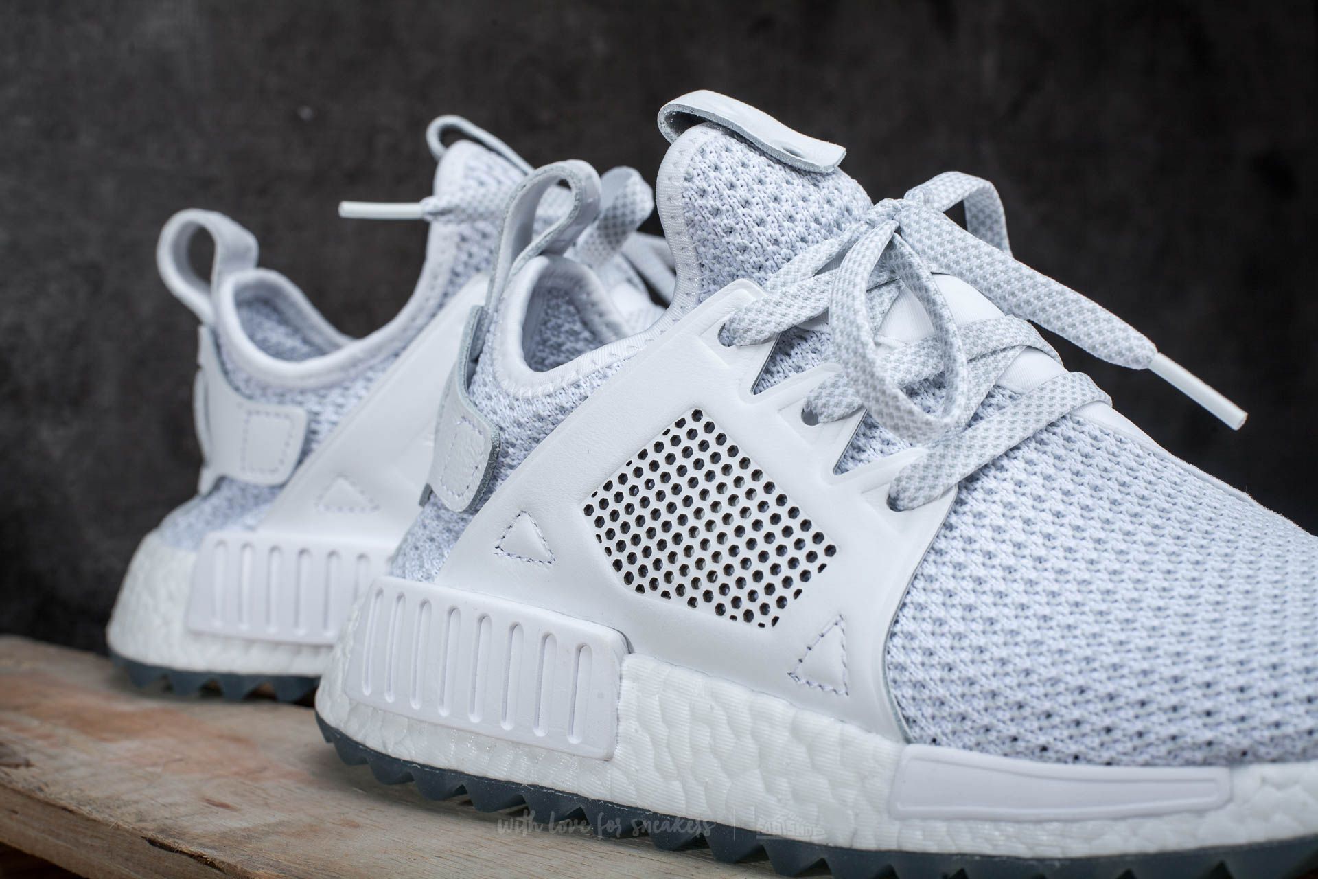 Men's shoes adidas Consortium NMD_XR1 TR x The Titolo Ftw White/ Ftw White-Ice Blue