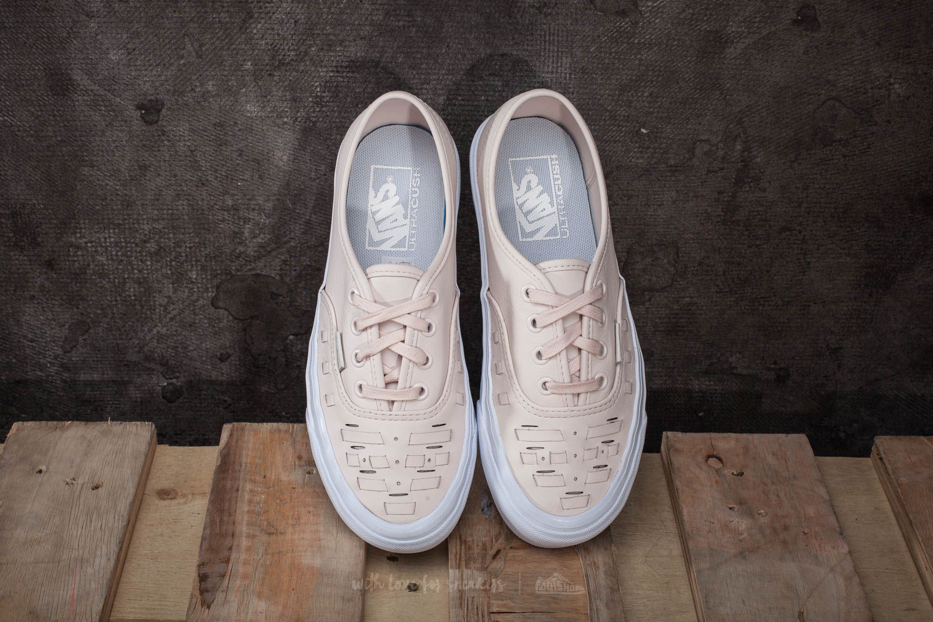 Damen Sneaker und Schuhe Vans Authentic Weave (Leather) Delicacy