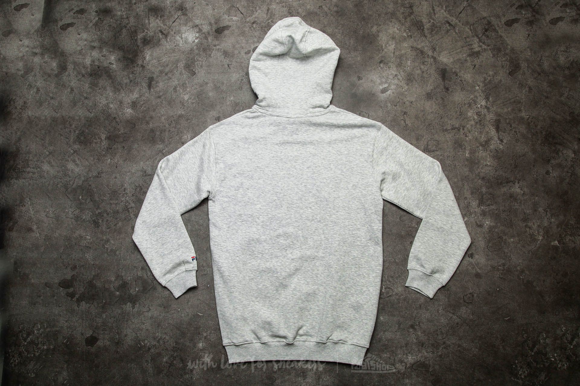 Sudaderas FILA Classic Logo Hoody Light Grey Melange