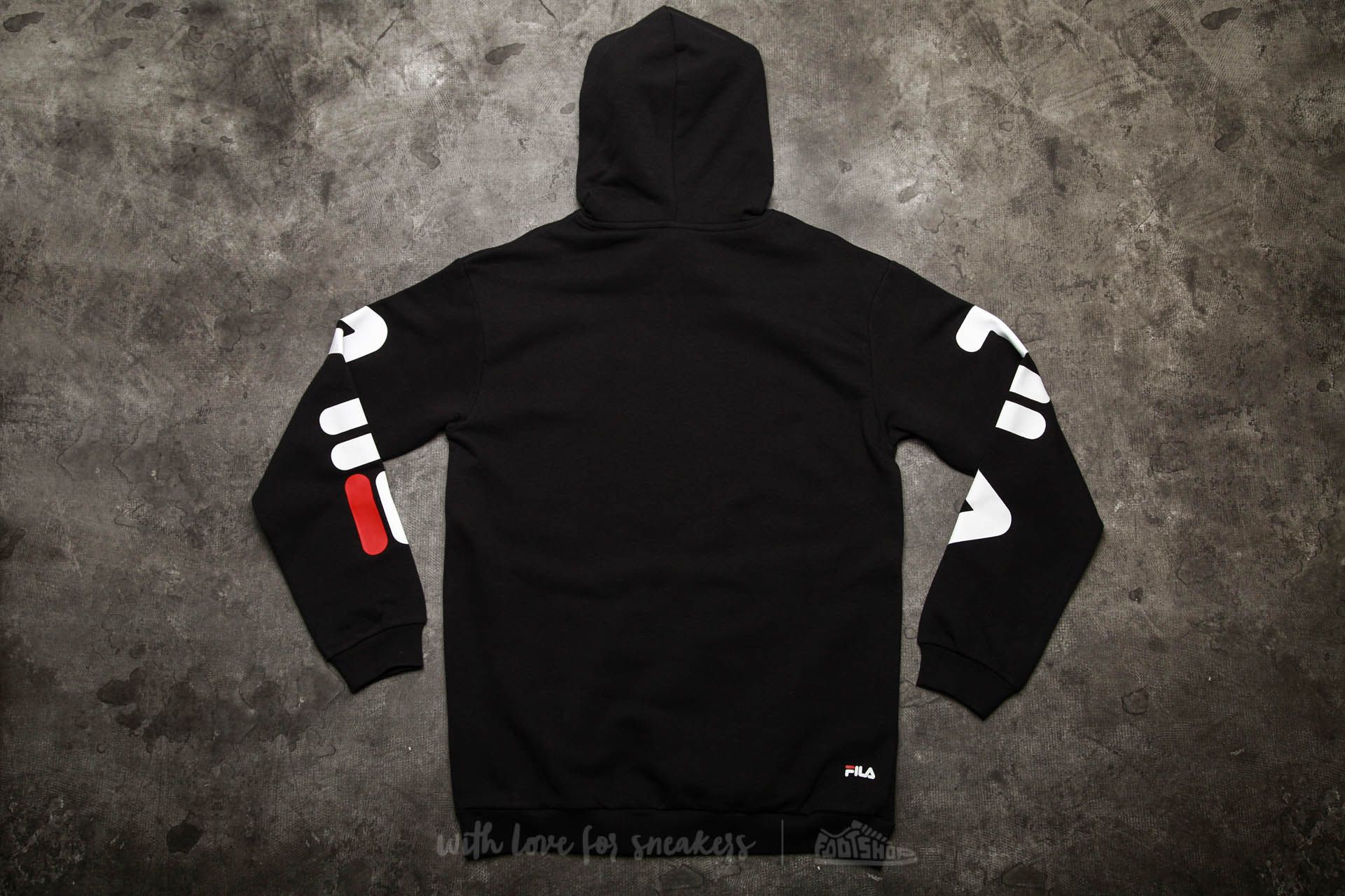 Mikiny FILA Total Hood Black