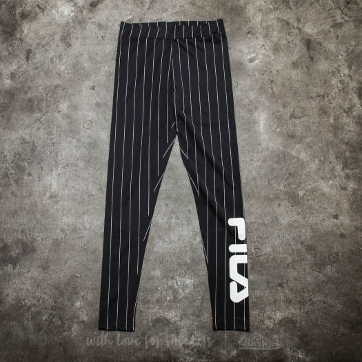 D insy a nohavice FILA Flex Leggings Black Pinstripe Footshop