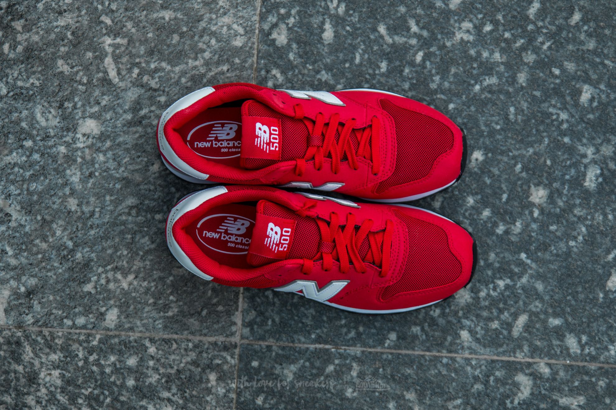 Pánské tenisky a boty New Balance 500 Red