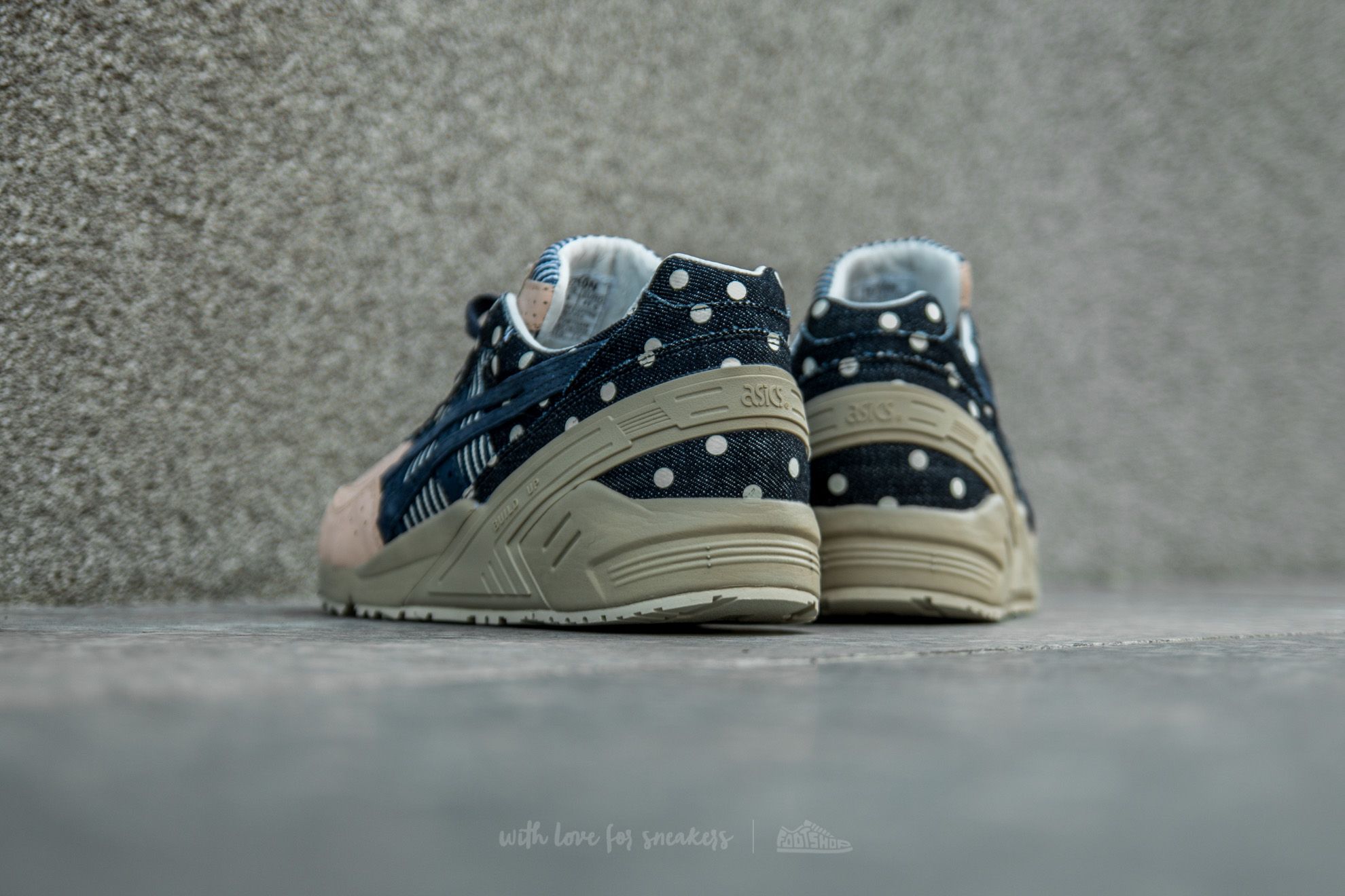Men s shoes Asics Gel Sight Japanese Denim India Ink India Ink Footshop