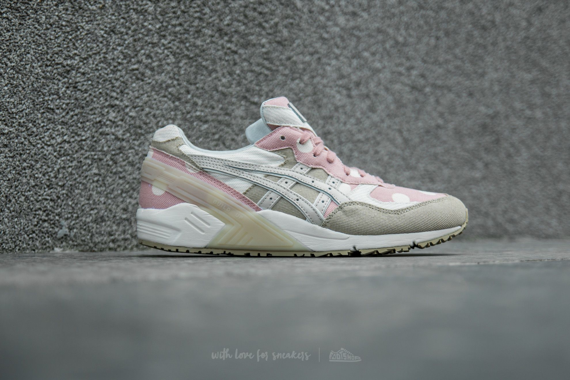 Дамски кецове и обувки Asics Gel-Sight "Japanese Denim" Latte/ Cream
