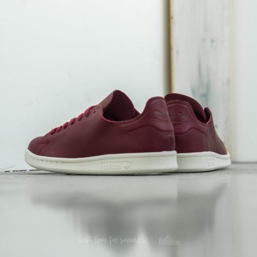 Stan smith burgundy suede top