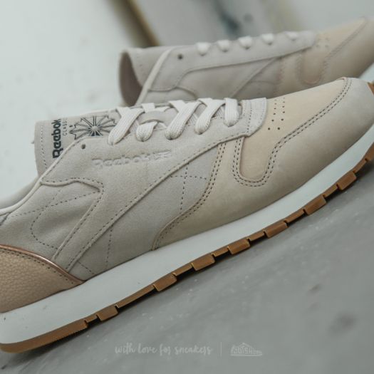 Reebok classic leather golden neutrals outlet