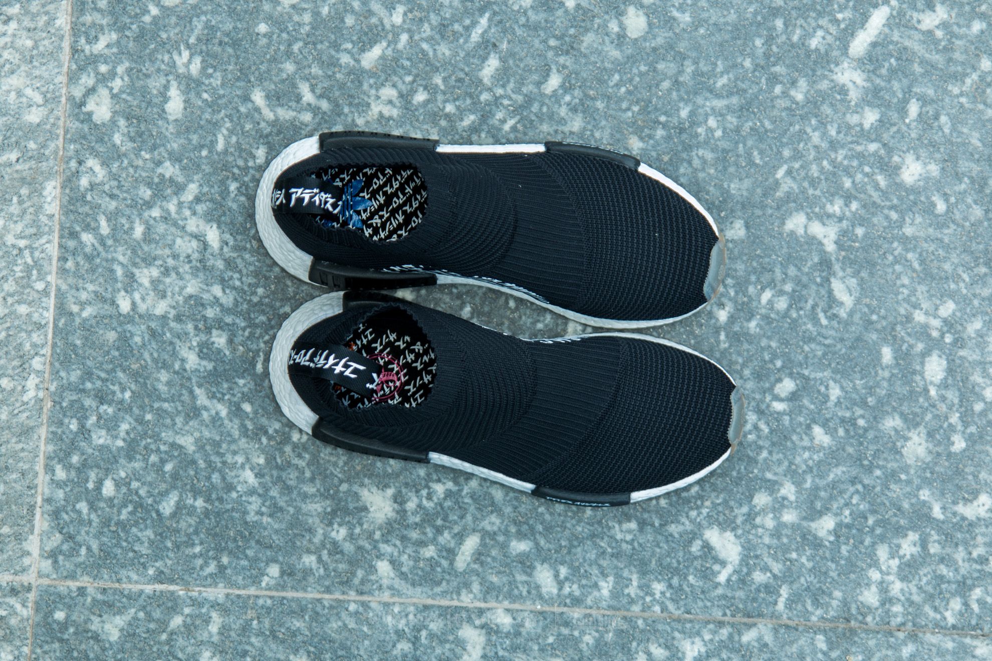 Buty męskie adidas x United Arrows & Sons NMD_CS1 Primeknit Black/ White-Gum