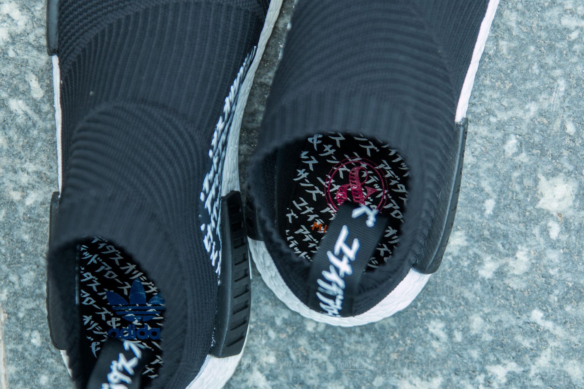 Buty męskie adidas x United Arrows & Sons NMD_CS1 Primeknit Black/ White-Gum