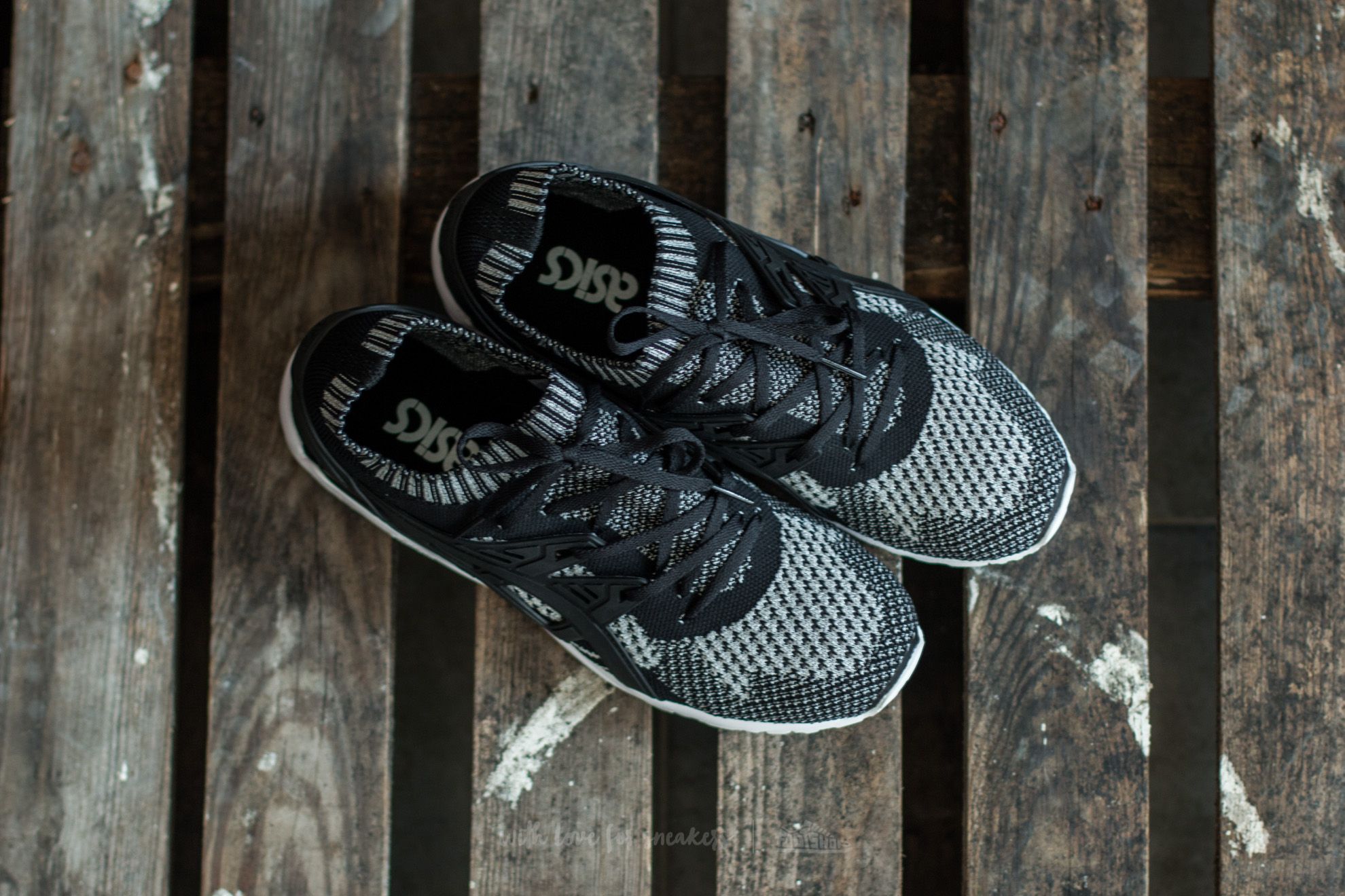 Men's shoes Asics Gel-Kayano Trainer Knit Silver/ Black