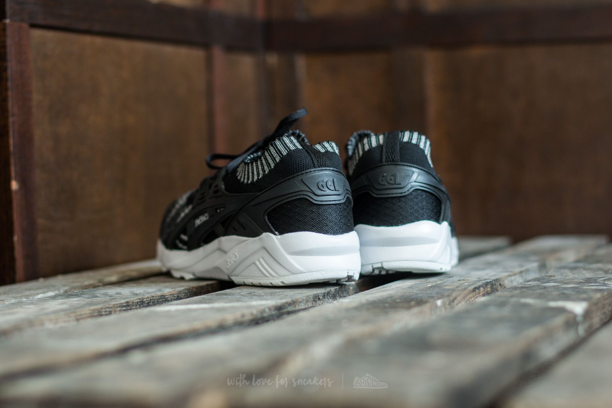 Men's shoes Asics Gel-Kayano Trainer Knit Silver/ Black