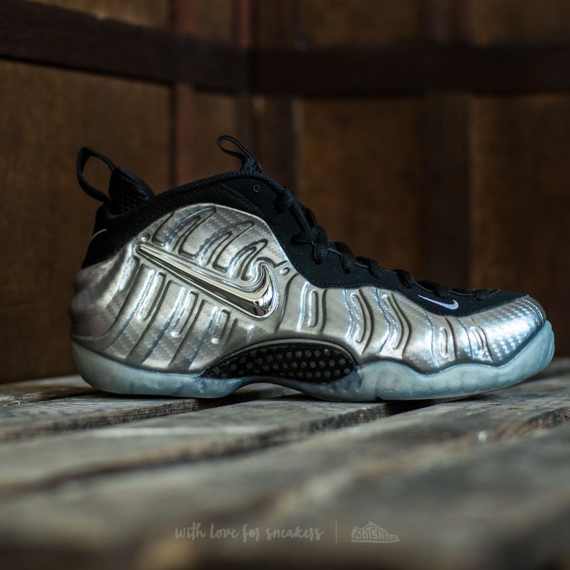 Size 8 Nike Air Foamposite Pro Metallic Silver Surfer 2017 No Box Size 8 Nike Air Foamposite Pro Metallic Silver Surfer 2017  main image 2