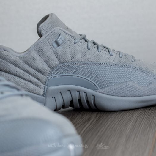 Jordan 12 low wolf grey on feet sales
