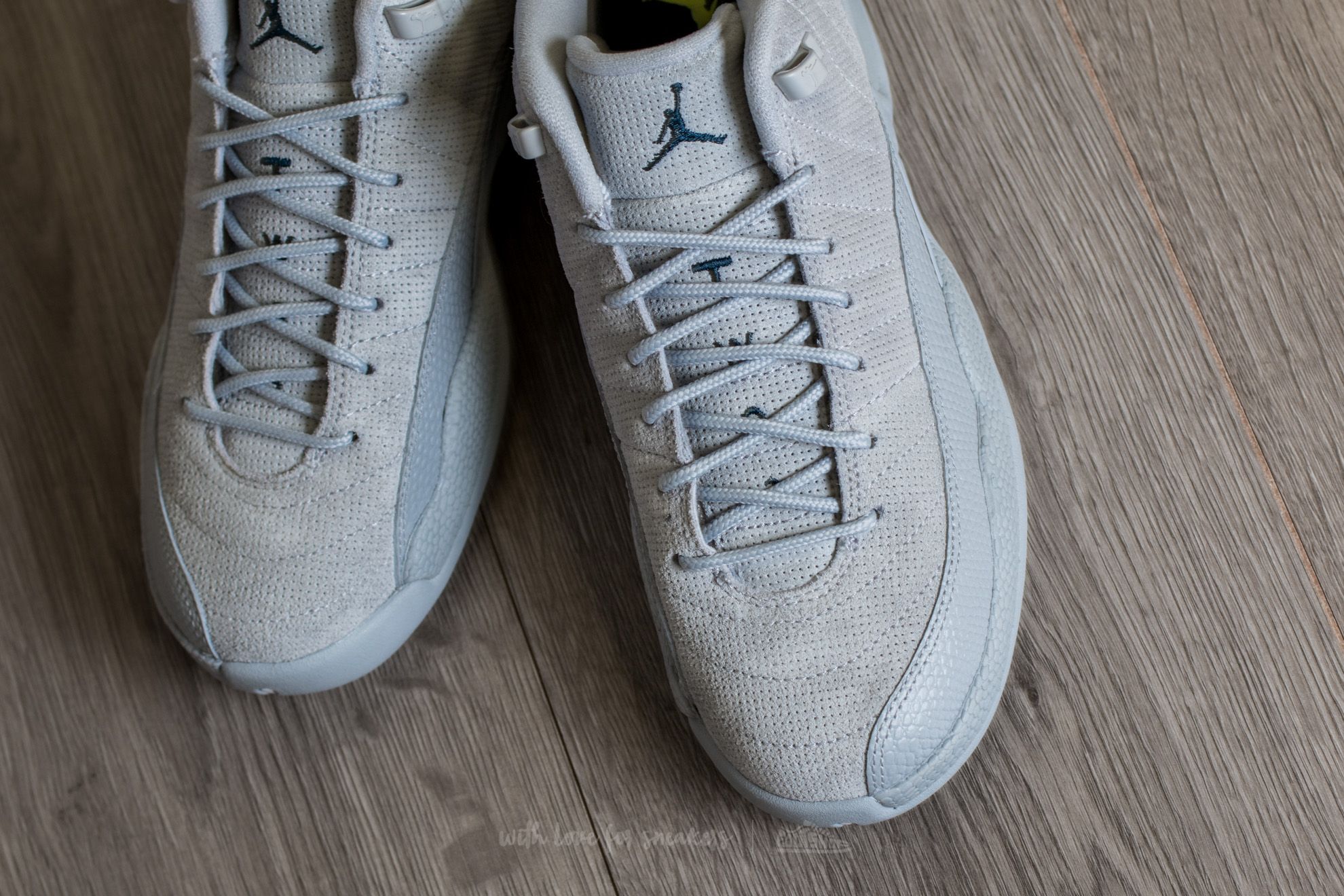 Zapatillas mujer Air Jordan 12 Retro Low BG Wolf Grey/ Armory Navy