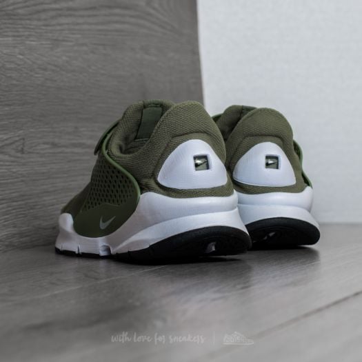 Men s shoes Nike Sock Dart KJCRD Palm Green White Black Footshop