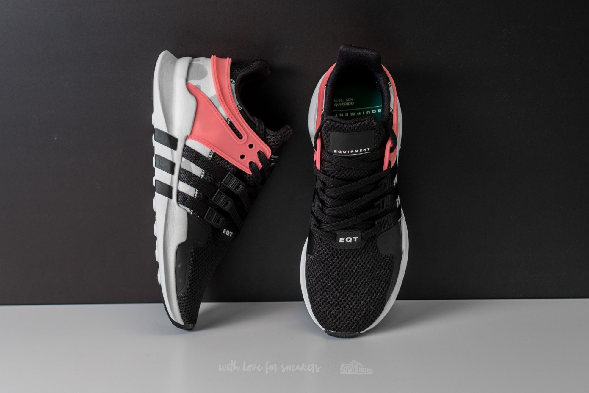 Men s shoes adidas Equipment Support ADV Core Black Core Black Turbo Footshop