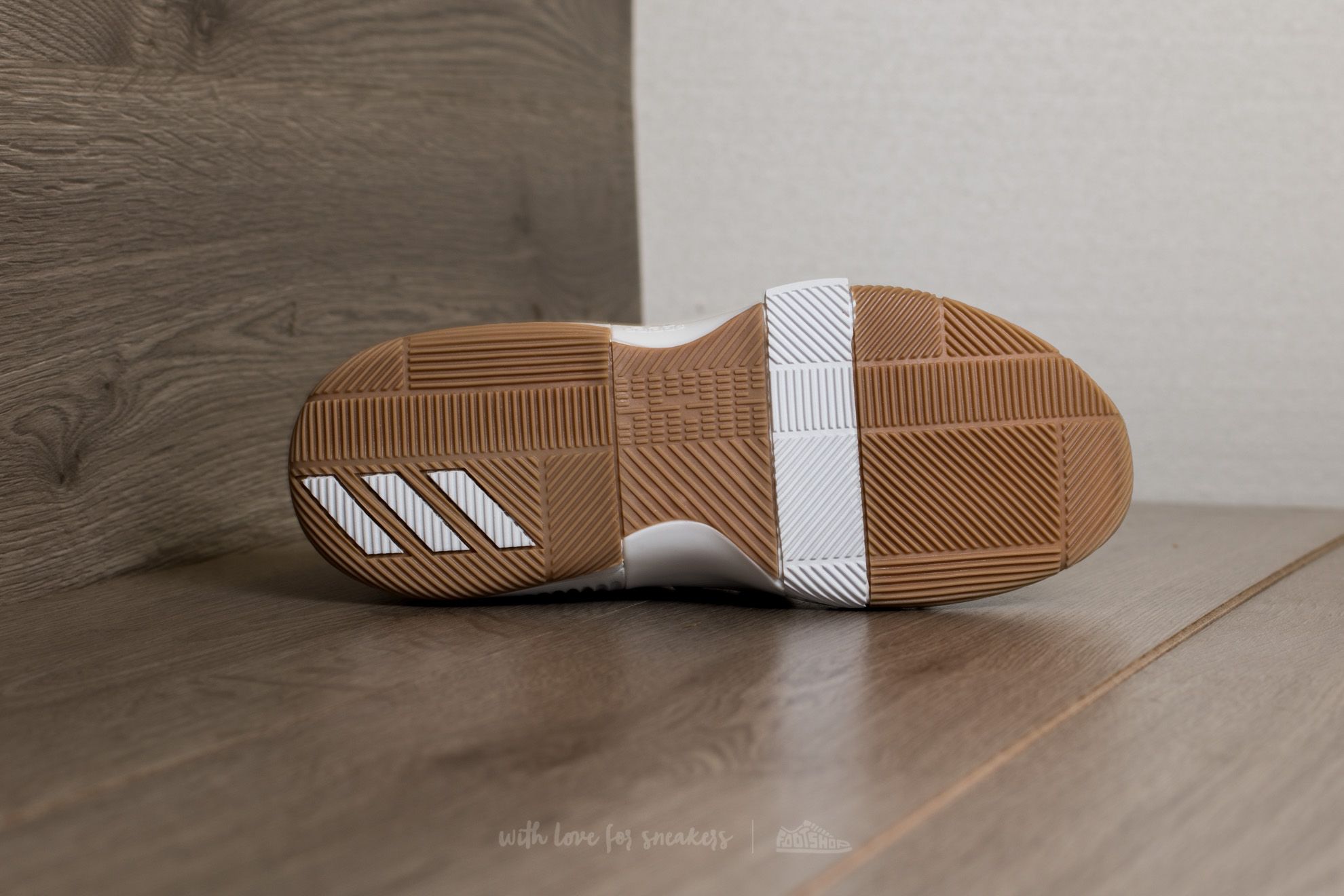 Buty męskie adidas D Lillard 3 Ftw White/ Ftw White/ Gum4