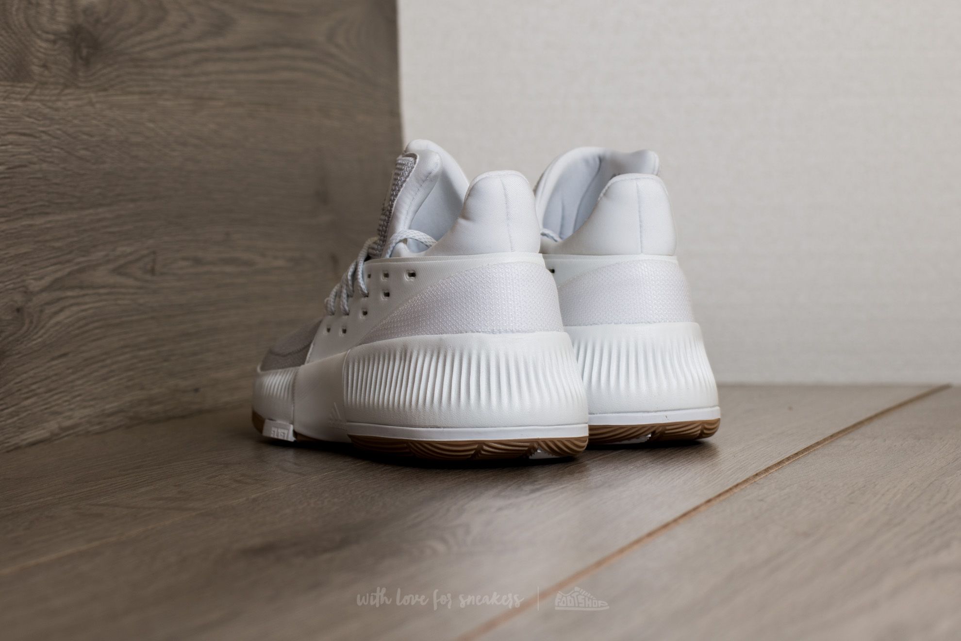Buty męskie adidas D Lillard 3 Ftw White/ Ftw White/ Gum4