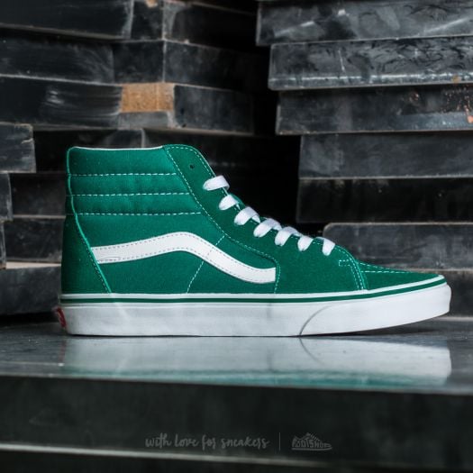 Vans sk8 hi ultramarine green hot sale