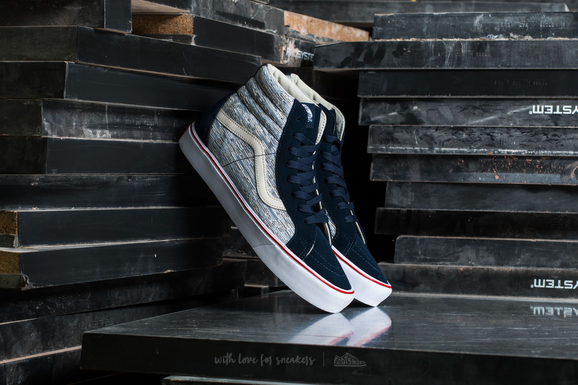 Vans top speckle gray