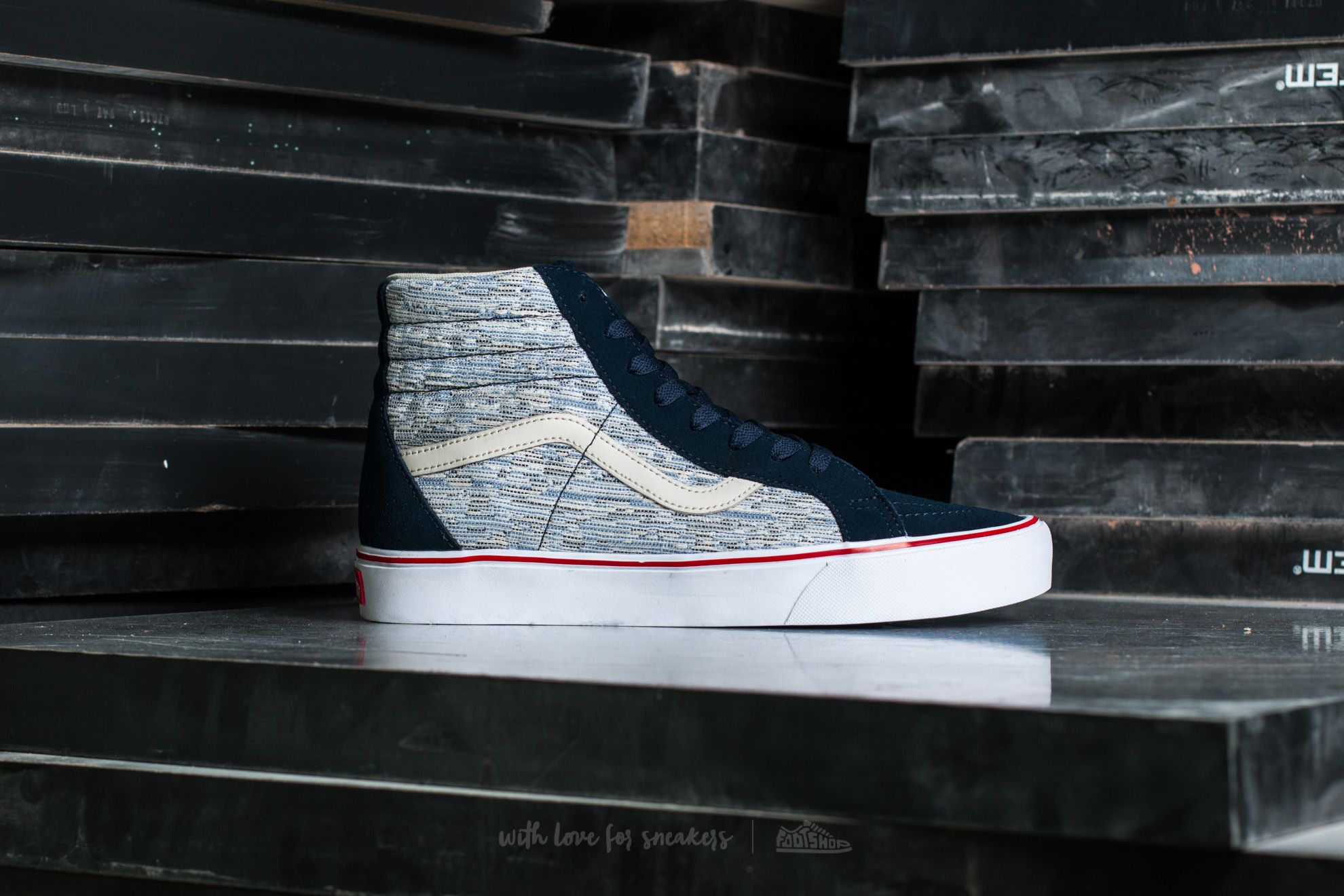 Vans grey speckle top