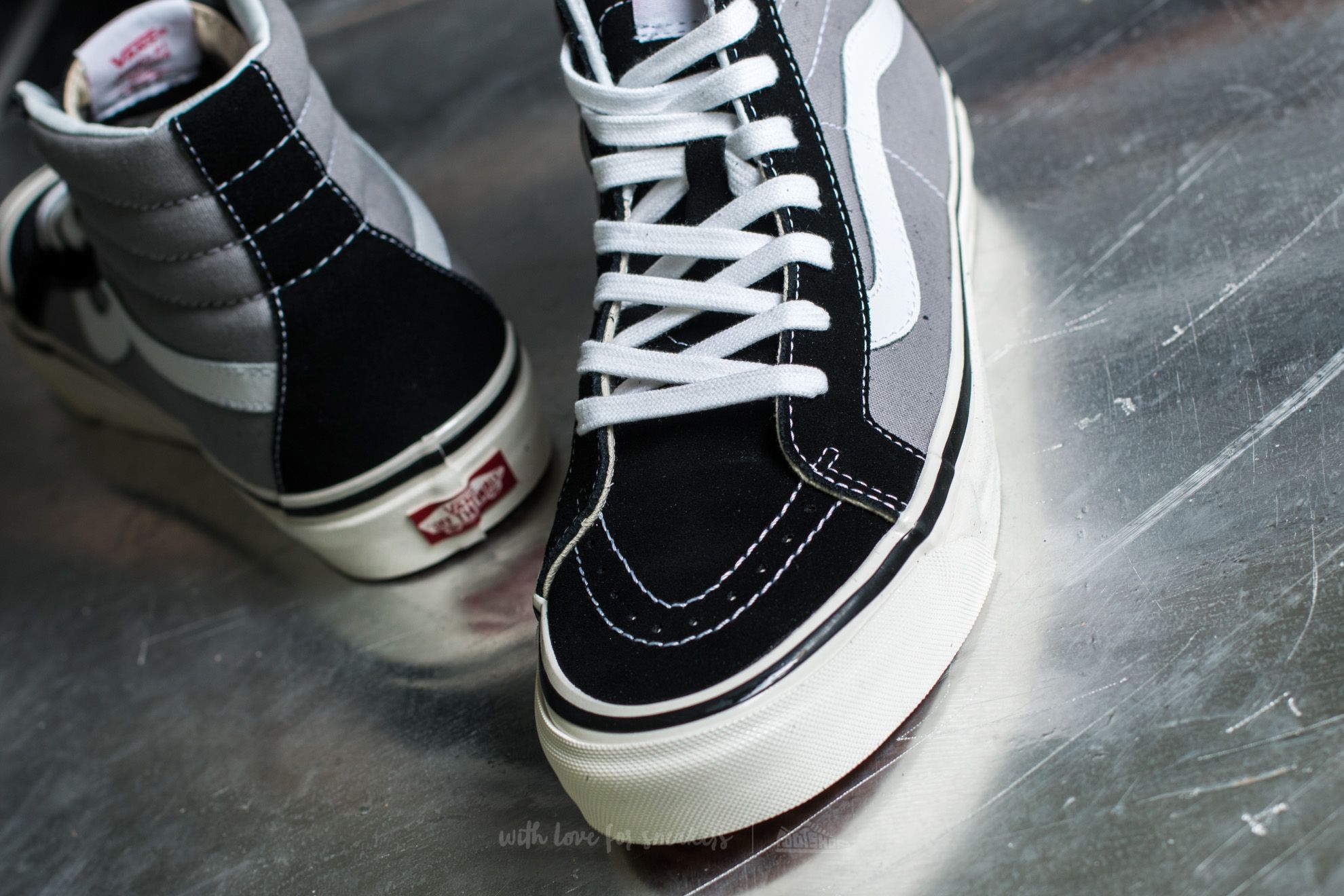 Vans anaheim sk8 hi grey online