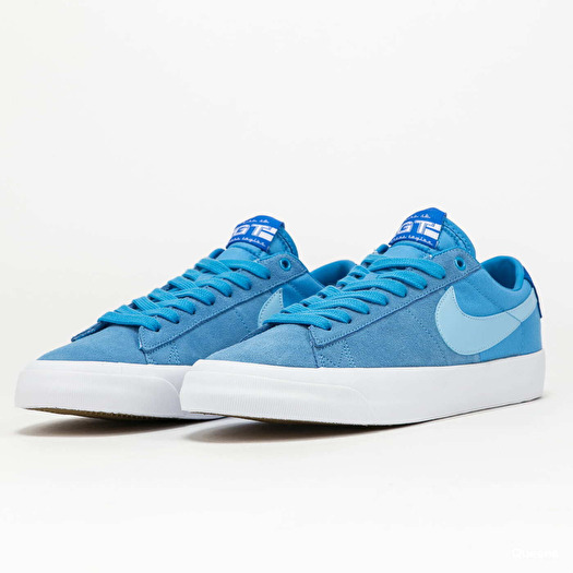 Nike sb zoom blazer low blue store