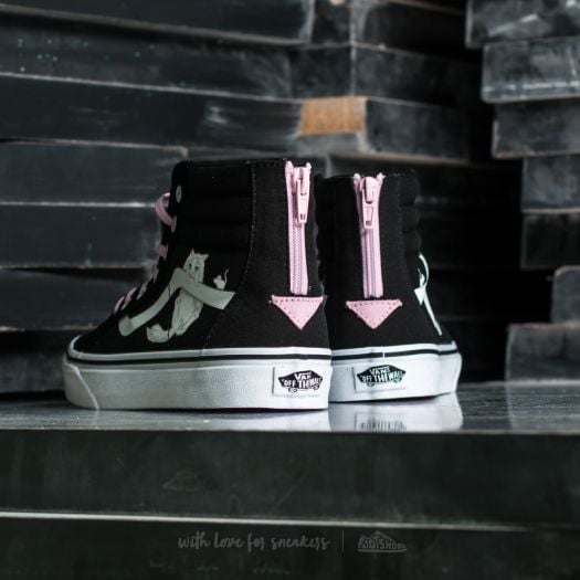 Vans sk8 outlet hi kids Silver