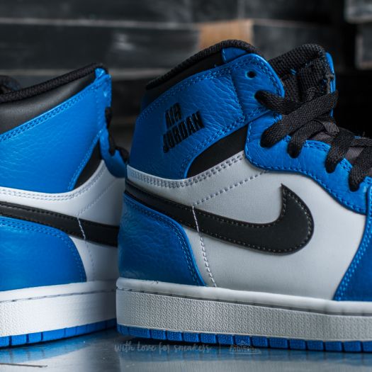 Men s shoes Air Jordan 1 Retro High Soar Black White Footshop