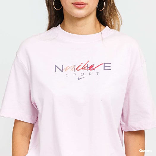 T shirts Nike Sportswear W Boyfriend Tee Craft Light Violet Footshop