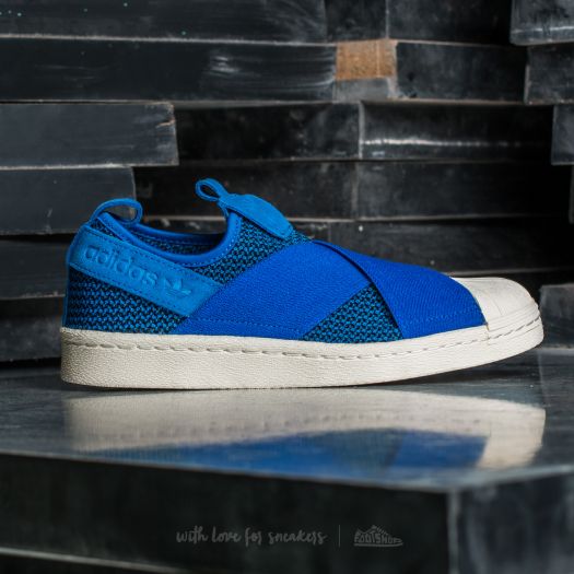 Adidas superstar slip store on Bleu